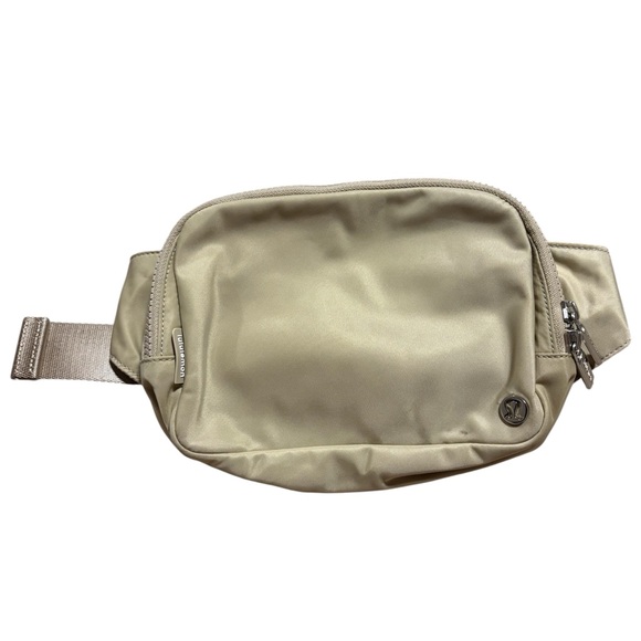lululemon athletica Handbags - Lululemon Beige Belt Bag